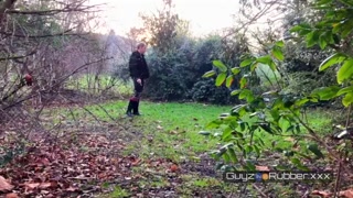 Guy in Rubber, jeans and Nora Boots day dreams about boot worship and jerking off in his boots.