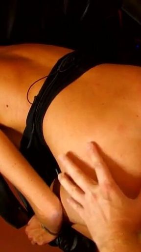 Amazing ass fucking of mature blonde whore