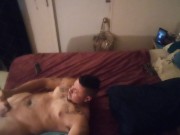 Bouncing On Dildo and Twerking Dick Huge Cumshot