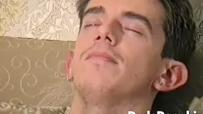 Horny Stud Masturbating Solo On The Casting Couch