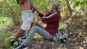 SPANISH COUPLE GETS HOT IN THE HILLS