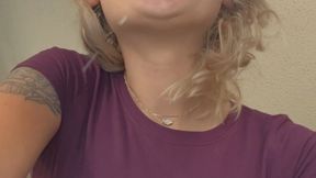 Spit tease and play
