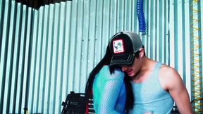 Andy San Dimas Gets Her Pussy Drilled by a Hung Mechanic