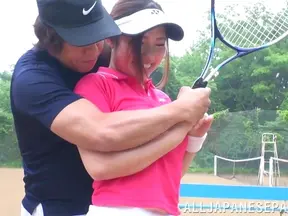 Japanese teen hottie Aya Shiomi gets massaged with oil