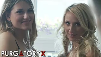 A wild blonde has a threesome with Misha Mynx and Vanessa Sierra