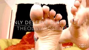 Only Deserve Dirty Feet (MP4 SD)