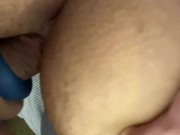 Non-binary cuties fuck in deep doggy