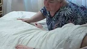 the morning started with a deep blowjob from a neighbor