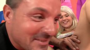 Young Blue-eyed German Girl At Her First Porn Casting