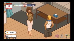 ntr handyman legend [ hentai game pornplay ] ep.12 he cum twice on her face while she looked at her wedding photo