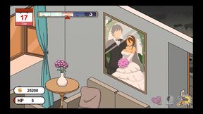 ntr handyman legend [ hentai game pornplay ] ep.12 he cum twice on her face while she looked at her wedding photo