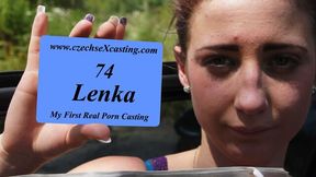 Lenka's big cock movie