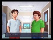 Chica Juega video juegos +18 - Gameplay SummerTime Saga