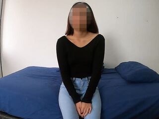 Oh my god! I filled Margarita's cunt with milk and this babe got preggy!