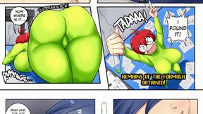 The titan capture - Giantess growth hentai comic