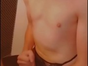 Horny Crossdresser Teen has Fun - Tight Hot Ass!