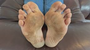 Goddess Dirty Foot Worship and Inspection