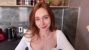 Seductive girlfriend gets a hard fuck in the living room