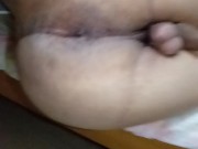 Spreading my fat juicy ass for you