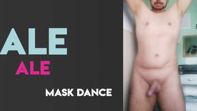 Ale Masked Man Nude -Vertical Video