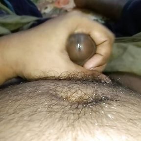 Real Homemade Cock Solo Masturbation and Handjob Part - 01