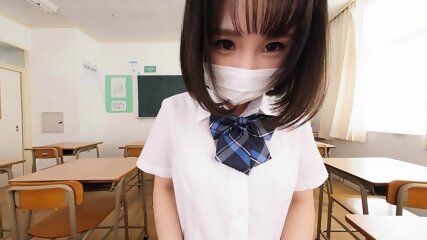 VRKM-885 A: It's Only Been Three Months Since I Entered... We Fell In Love Without Knowing Each Other's Faces Well, And We Fell Into The Classroom As Desired!