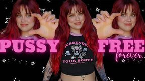 Pussy Free Forever - Virgin For Life - Ginger Rae - femdom pov - pussy free humiliation - sph - cuckold