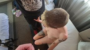 Alt Slut Has One Cock in Each Hand - Blowjob & Deepthroat