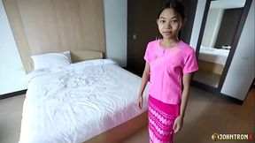 JohnTronX - Fucking a tight wet young Asian pussy in POV