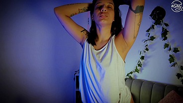 ARMPIT WORSHIP AND ORGASM CONTROL IN THIS WHORE
