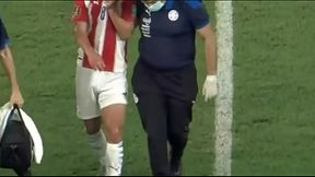 Bultos de futbolistas - Paraguay vs Colombia