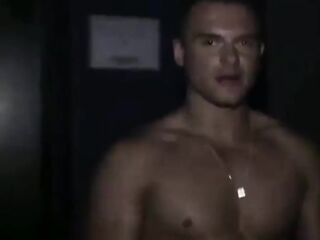 HOMO PORNSTARS IN PUBLIC STAGE