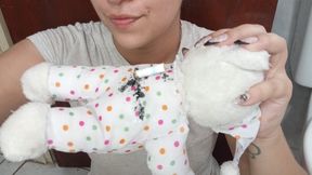 Lola smokes on the - Day 1