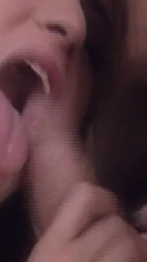 Bulging Throat Deepthroat Gagging Drool Fest POV