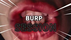 Burps on your face