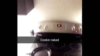 Mason Cameron cooking naked