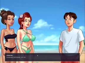 Summertime Saga - Eve might be pregnant after Johannes fucked her