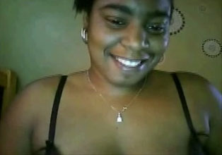 Fluffy mature ebony webcam hoe rams her twat with dildo