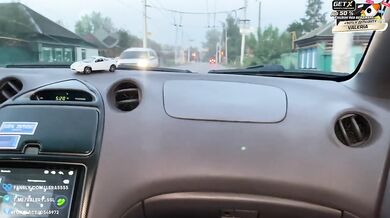 Lovense Lush cranks my mom’s Used Panties during Outdoor Drive Thru
