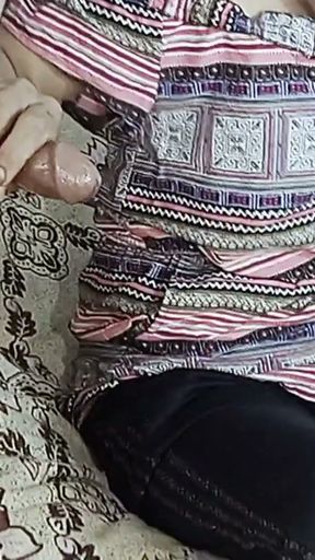 really indian hot wife wearing arabic hijab on live webcam plays with husband s big cock   Clip 1