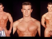 Underwear Model Dustin- Undresses and Models His Stiff Cock