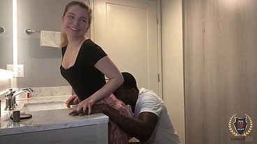 Loving That BBC! Big Ass Blonde Abby Adams Rides Rome Major!