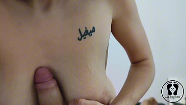 18YO BIG BOOBS NERDY GIRL GSTRING THONG STUFFING BJ TITFUCK