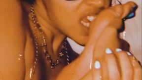 LAS VEGAS NIGHT! SELF WORSHIP TOE SUCKING IN A SEXY HOTEL SUITE