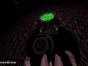POV Futa Witch Growth and Hyper Expansion