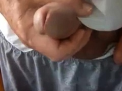 Mature Daddy Strokes His Big Cock on Webcam
