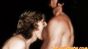 Bushy homo impaled by lovers raw freakishly long dick