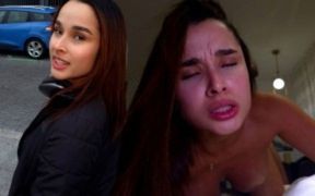 Latina Model Fucks a Tourist in Madrid! - Abella Olsen