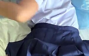 French tourist fuck a 18 years old thai student in uniform