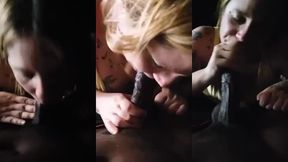 pawg milf kelly patrick sucks bbc sloppy & hard!!